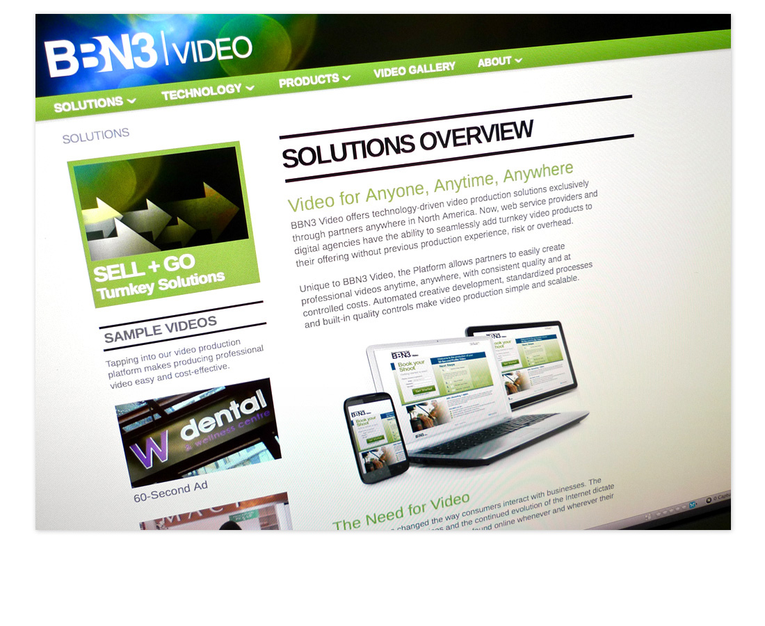 BBN3 Video website