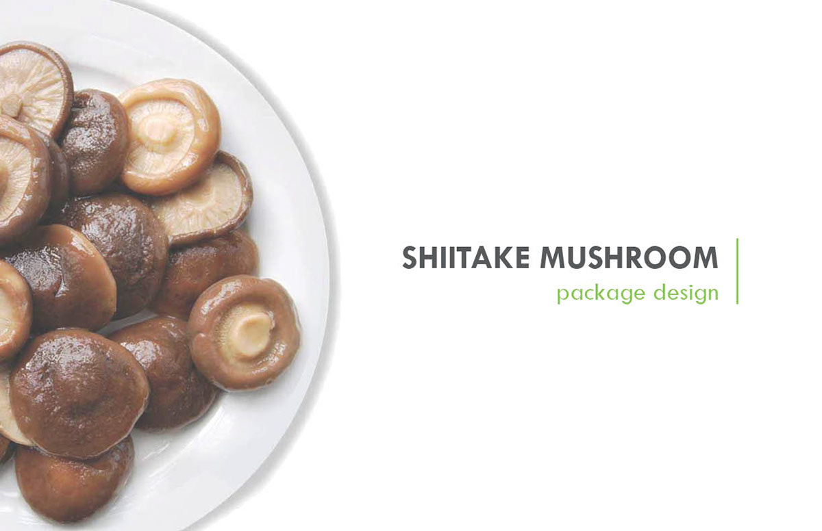 Mushrooms shiitake package soak strain