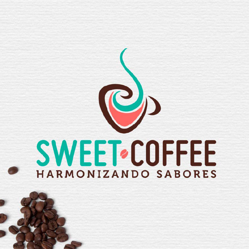 Adobe Portfolio branding  coffeeshop