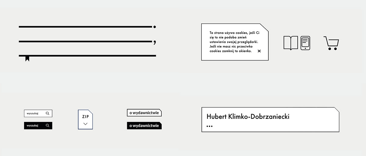 www custom icons publishing house responsive website typography   UI ux