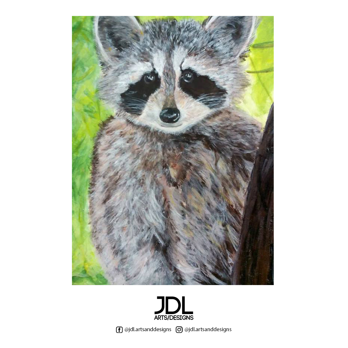 acrylic painting artwork drawings fine art illustrations painting   Painting art Paintings raccoon sketches