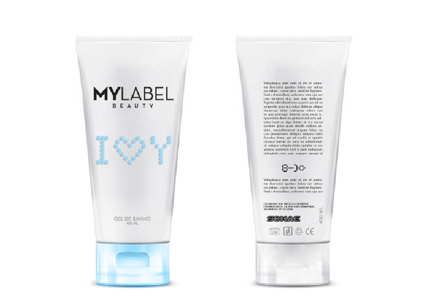 mylabel beauty teen makeup Private label hygiene Label Continente nunocarvalhodesign
