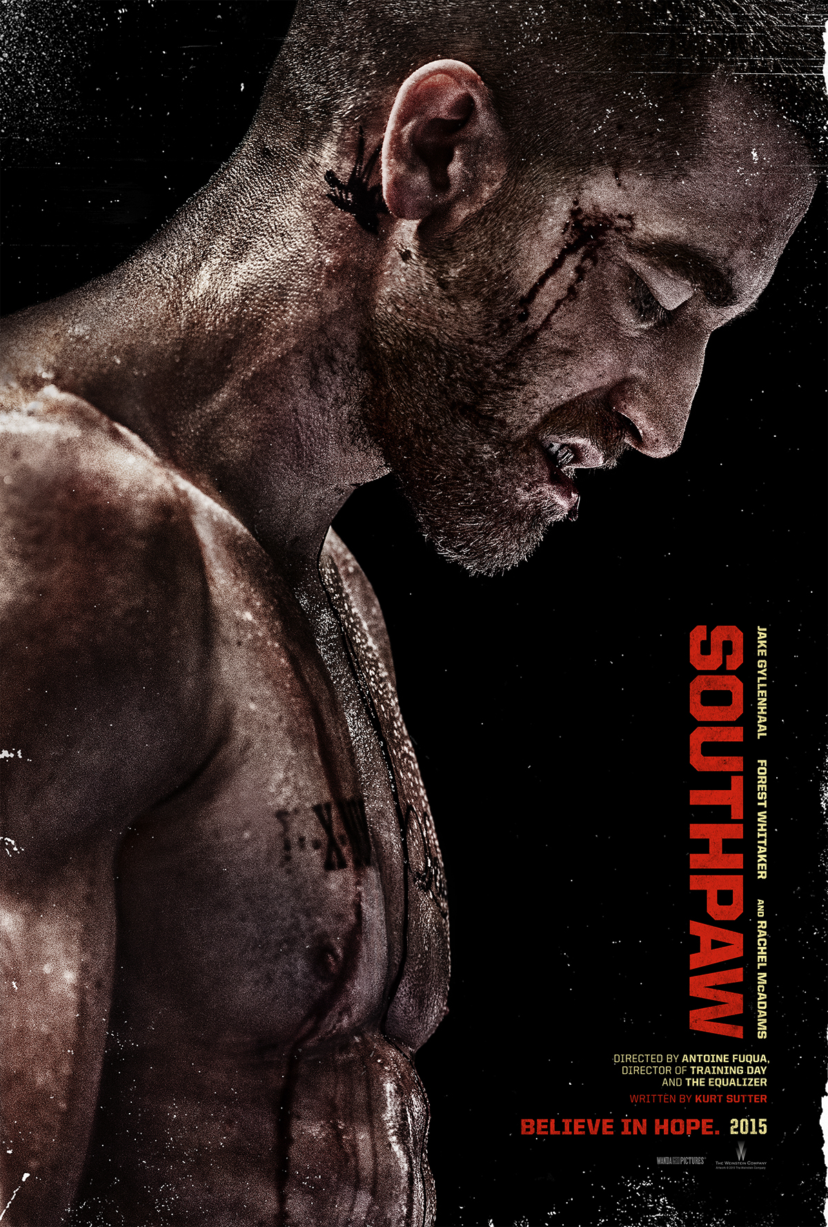 The Weinstein Company weinstein co southpaw Theatrical print teaser poster Entertainment