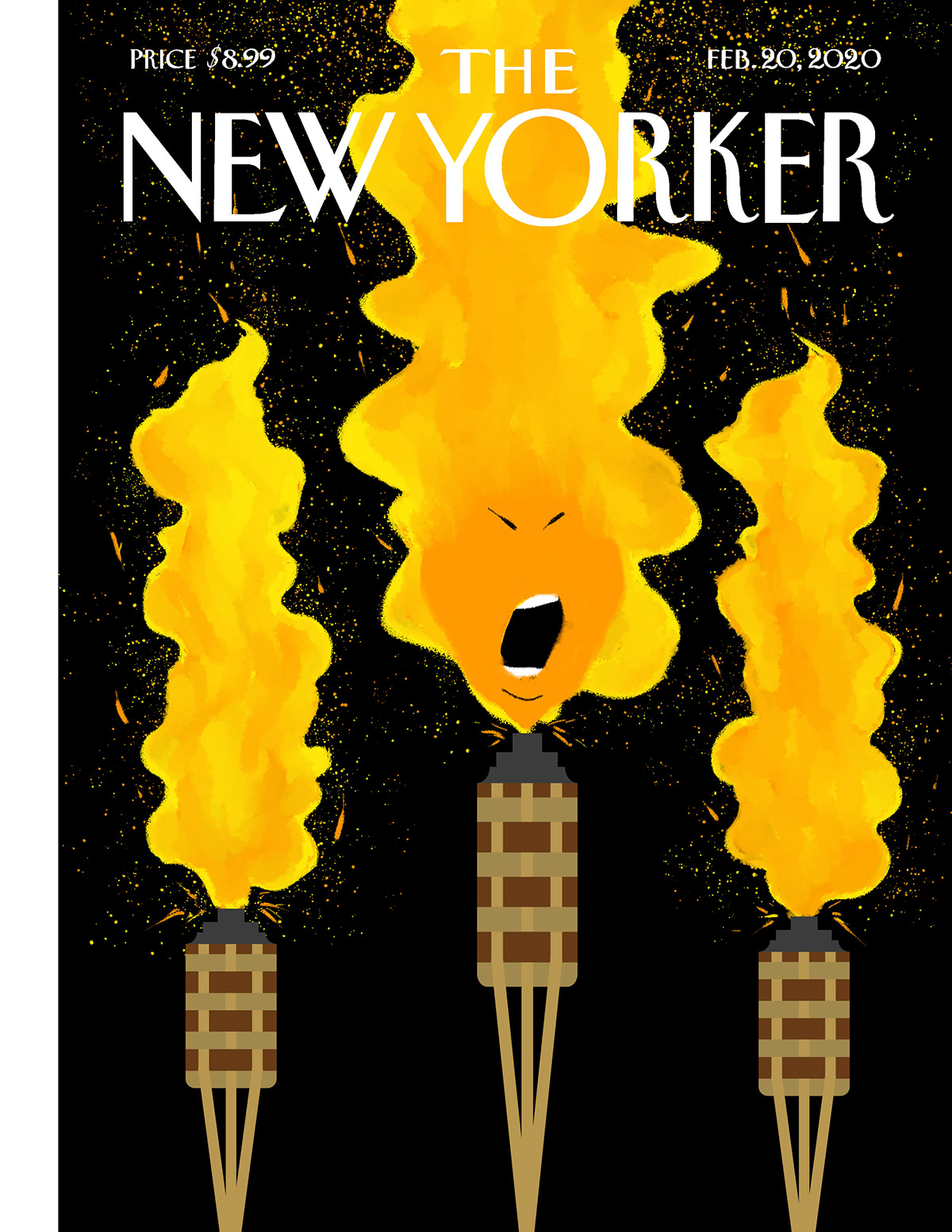 Digital Art  ILLUSTRATION  Magazine Cover political The New Yorker