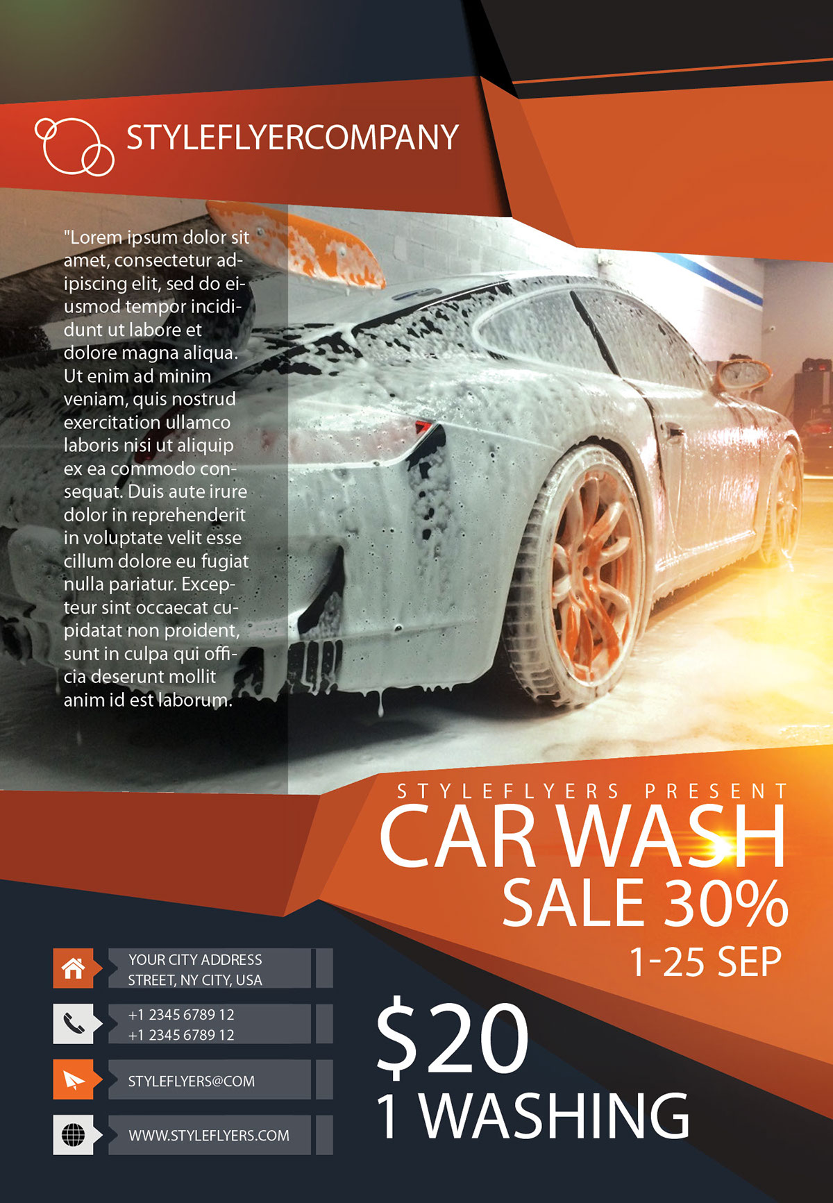 carwashing wash car