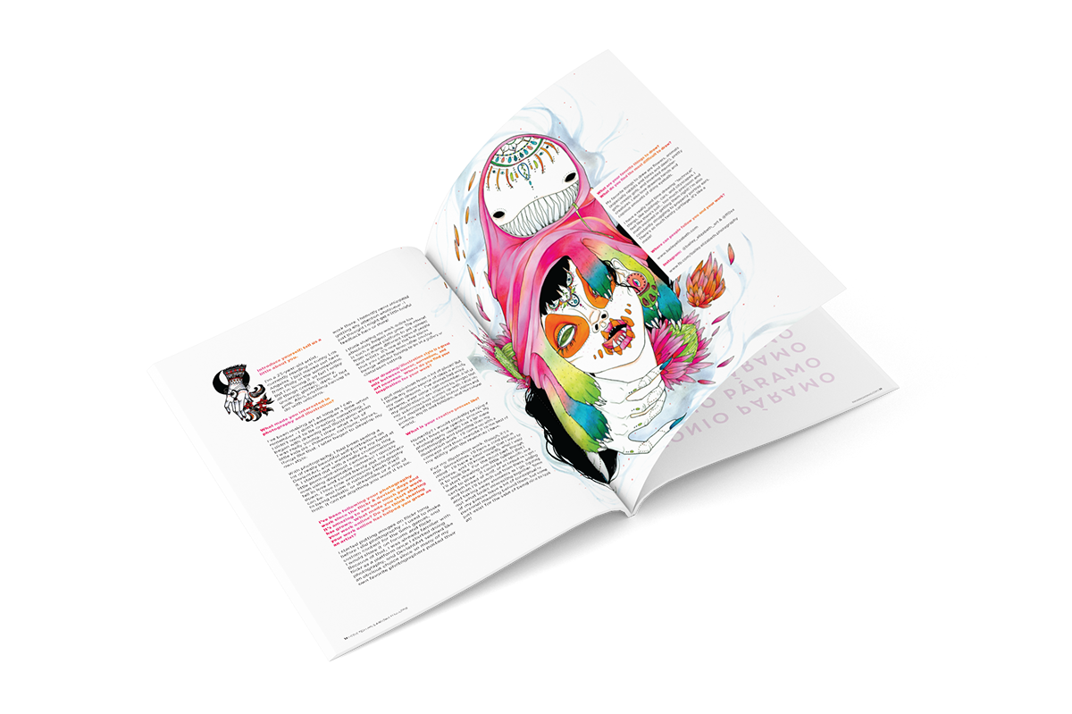 Adobe Portfolio print magazine Layout Zine  creative Layout Design