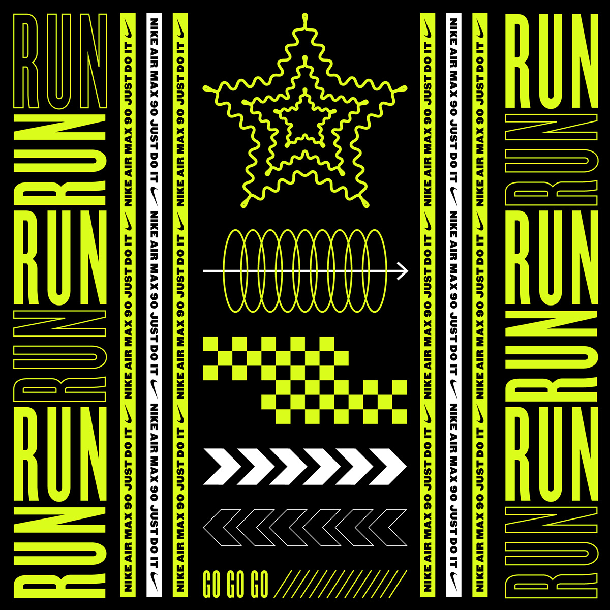 design fitness graphic Marathon MUMBAI poster run shoe sneaker sport