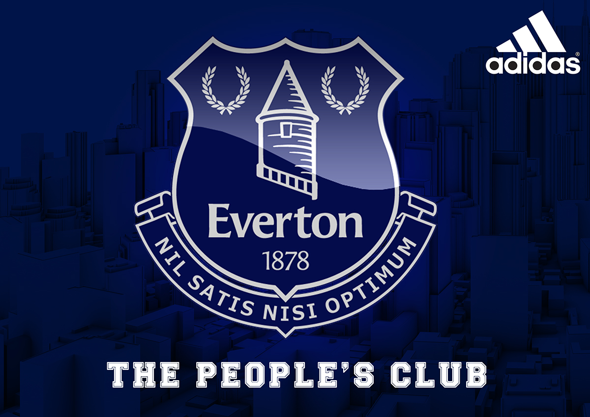 Everton Football Club EFC adidas Concept Football Kit Soccer Kit