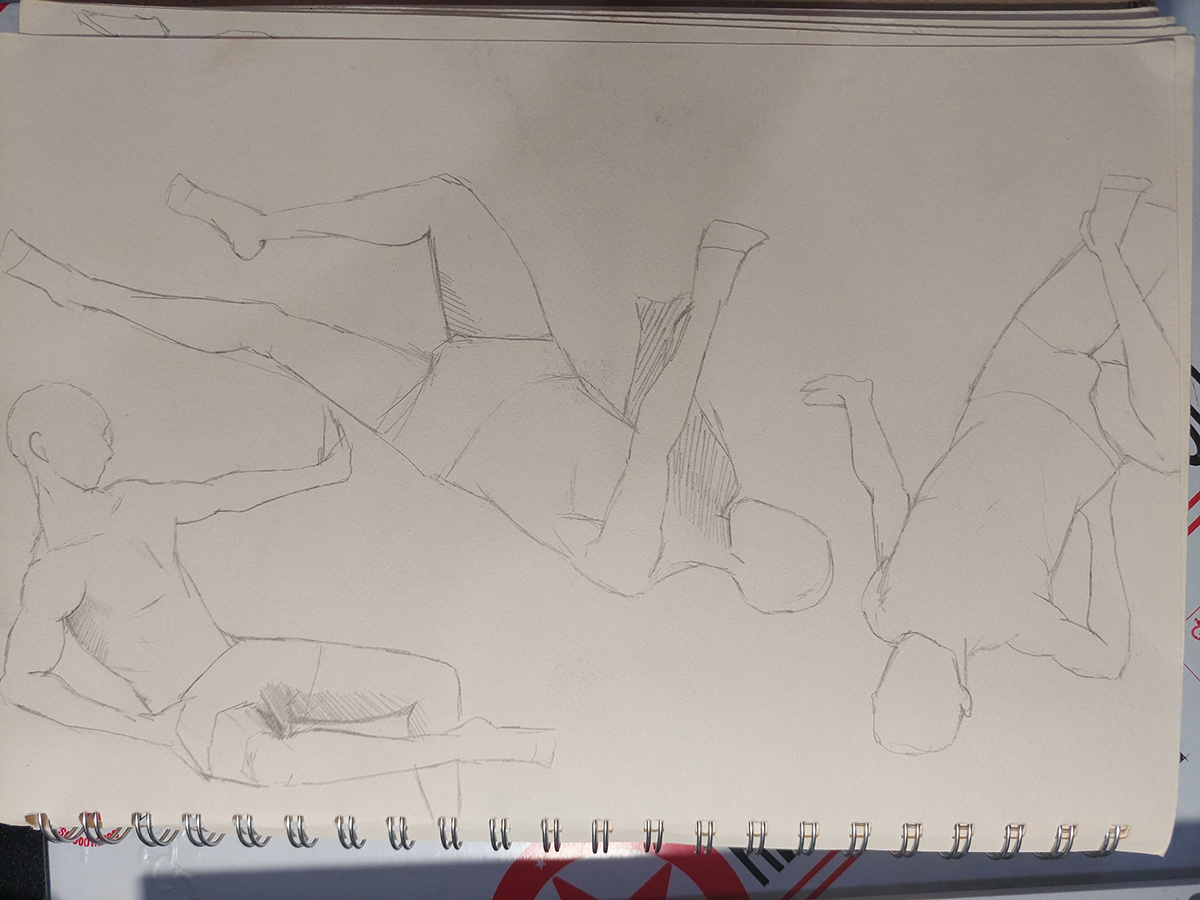 sketch anatomy Drawing  artwork speed drawing draw