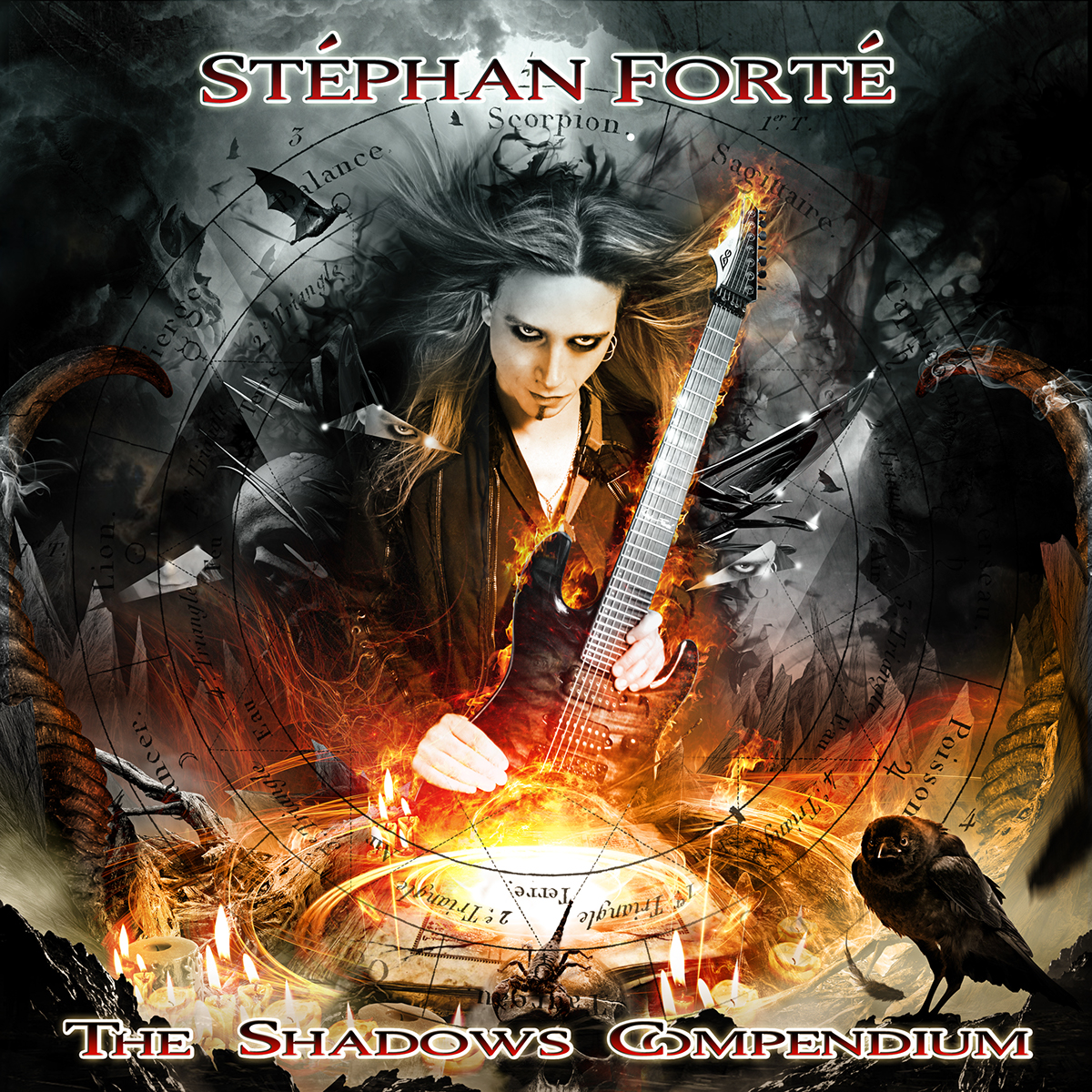 Stéphan Forté  The Shadow metal music Rusalkadesign instrumental Loki  Apep