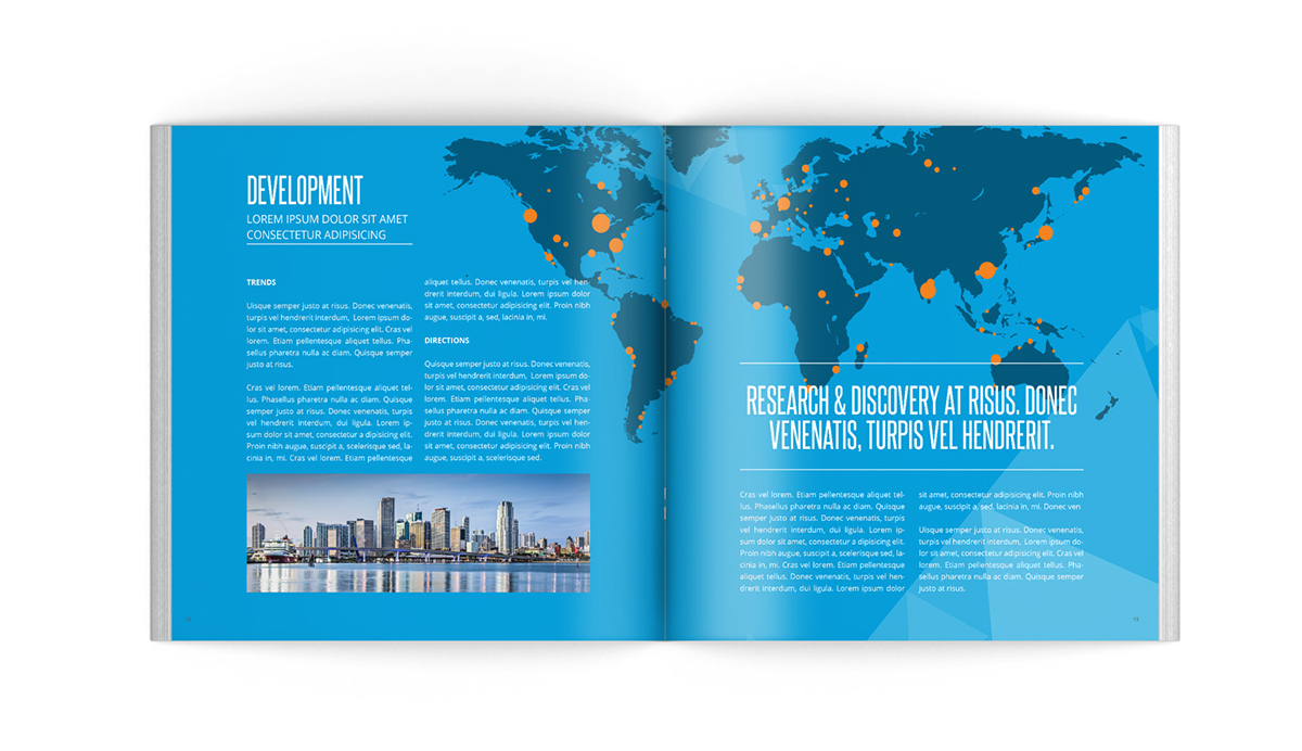 annual report brochure business business brochure corporate Design Templates indesign brochure InDesign template modern
