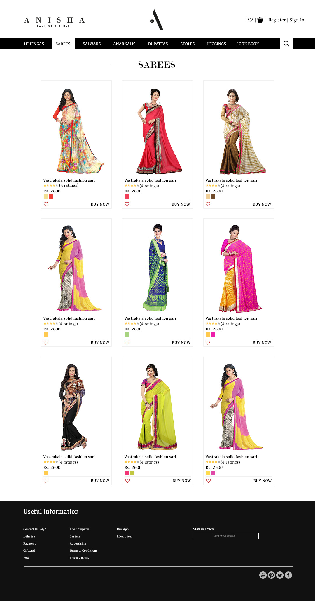 Web site saree dresses Style bridal collection