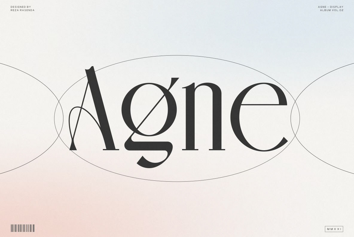 alternate branding  Display font ligature magazine modern poster serif Typeface