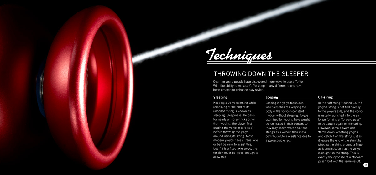 yo-yo MOTION Photography book desing typography   lay out design