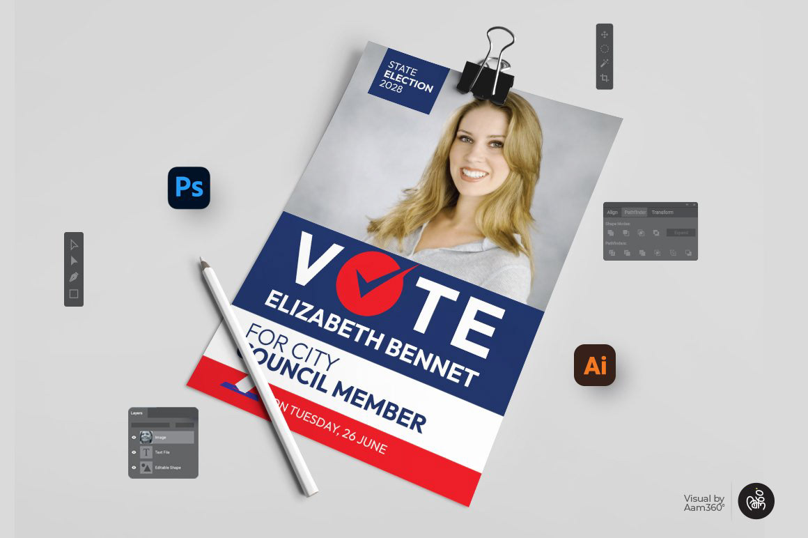 election campaign poster election campaign election poster template Vote campaign Election candidate political campaign template election candidate Student Council Candidate