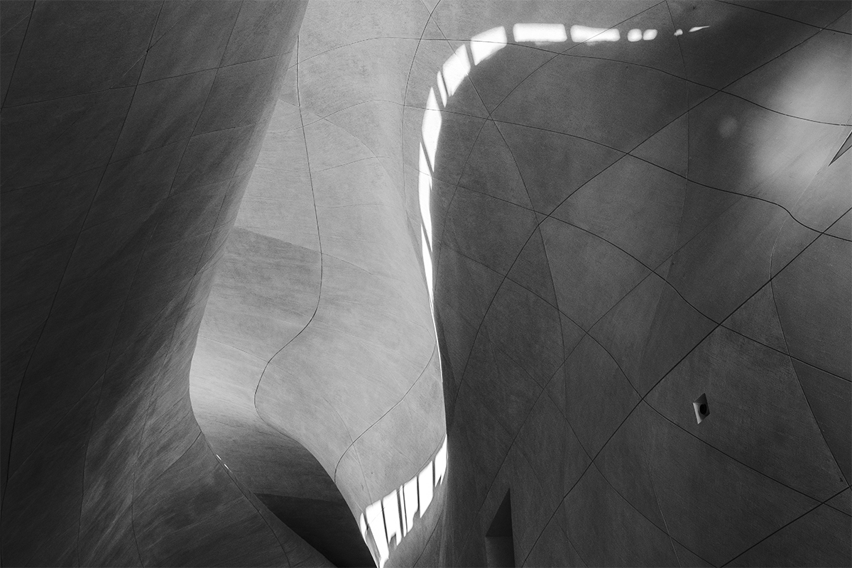 architecture modern poland warsaw pattern Interior light