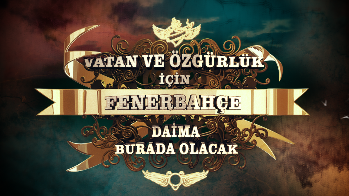 Fenerbahçe sport turkish Sport Club CGI 3D kinetic typography fxs football epic Ataturk