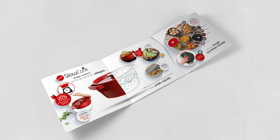 brochure pyrex logo gamme produit identité visuelle