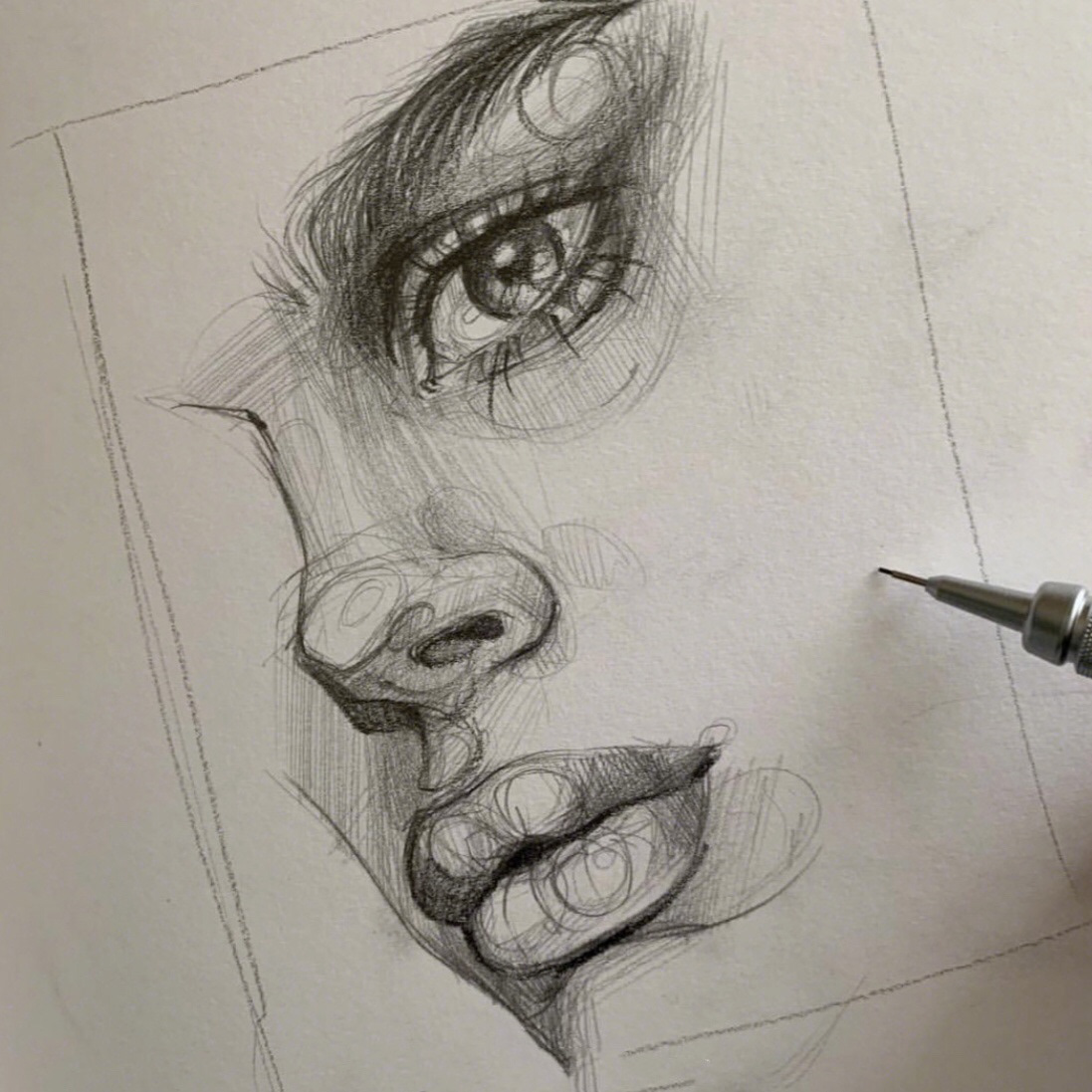 Enya’ sketching(2019) on Behance