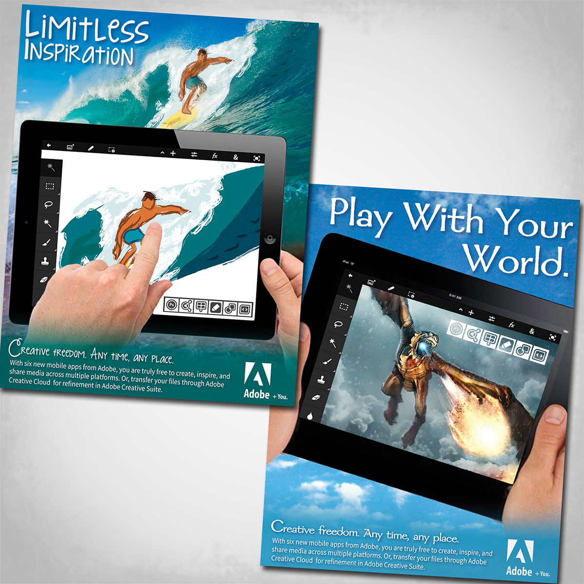 Magazine Ad Mobile apps