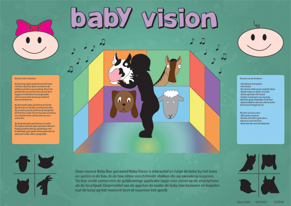 Hogeschool Rotterdam School Project babybox Baby Vision