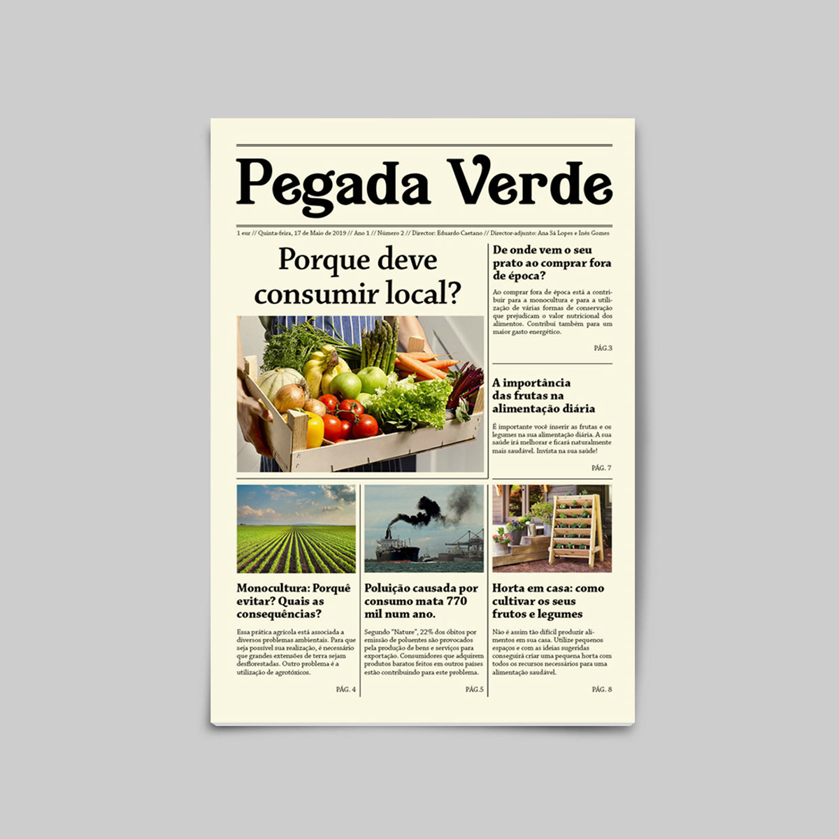 editorial design  InDesign Layout Design newspaper design