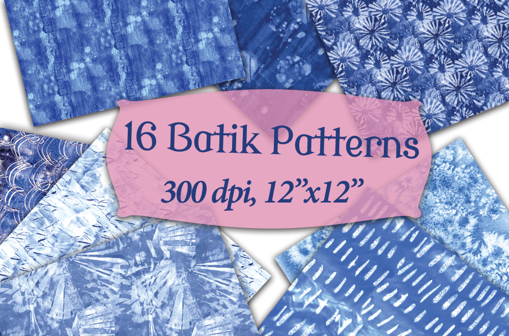 batik shibori Indigo blue fabric textile fans floral Flowers gestural Resist lines dashes watercolour scrapbook