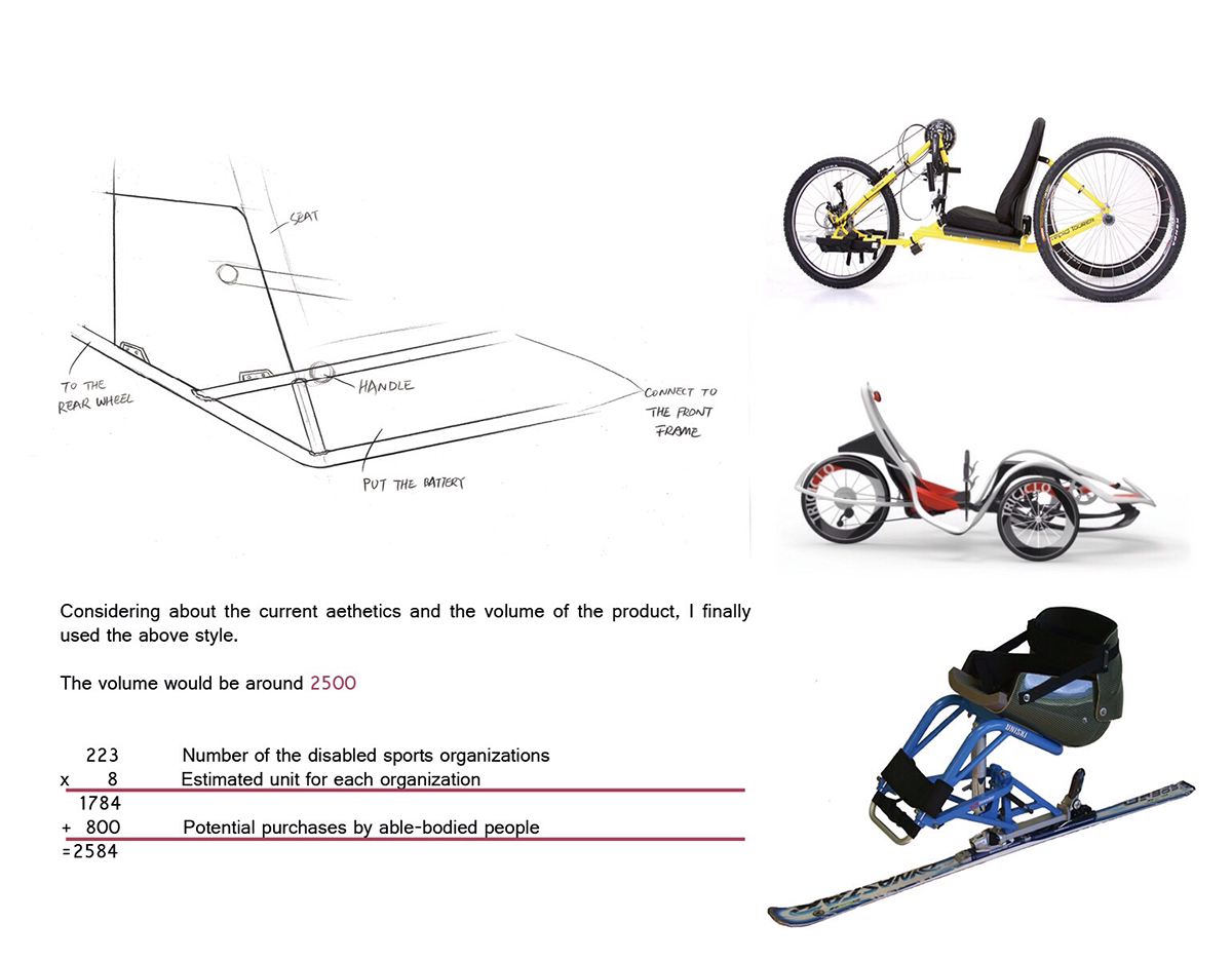 industrial design  red dot design award recumbent physically disabled  carver Tilting tricycle Battery-Driven