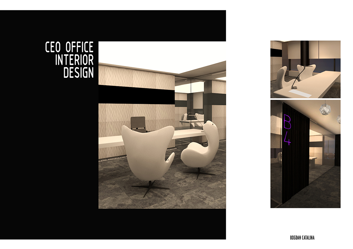 CEO Office Egg Chair Office Design wood corian detail project technical details