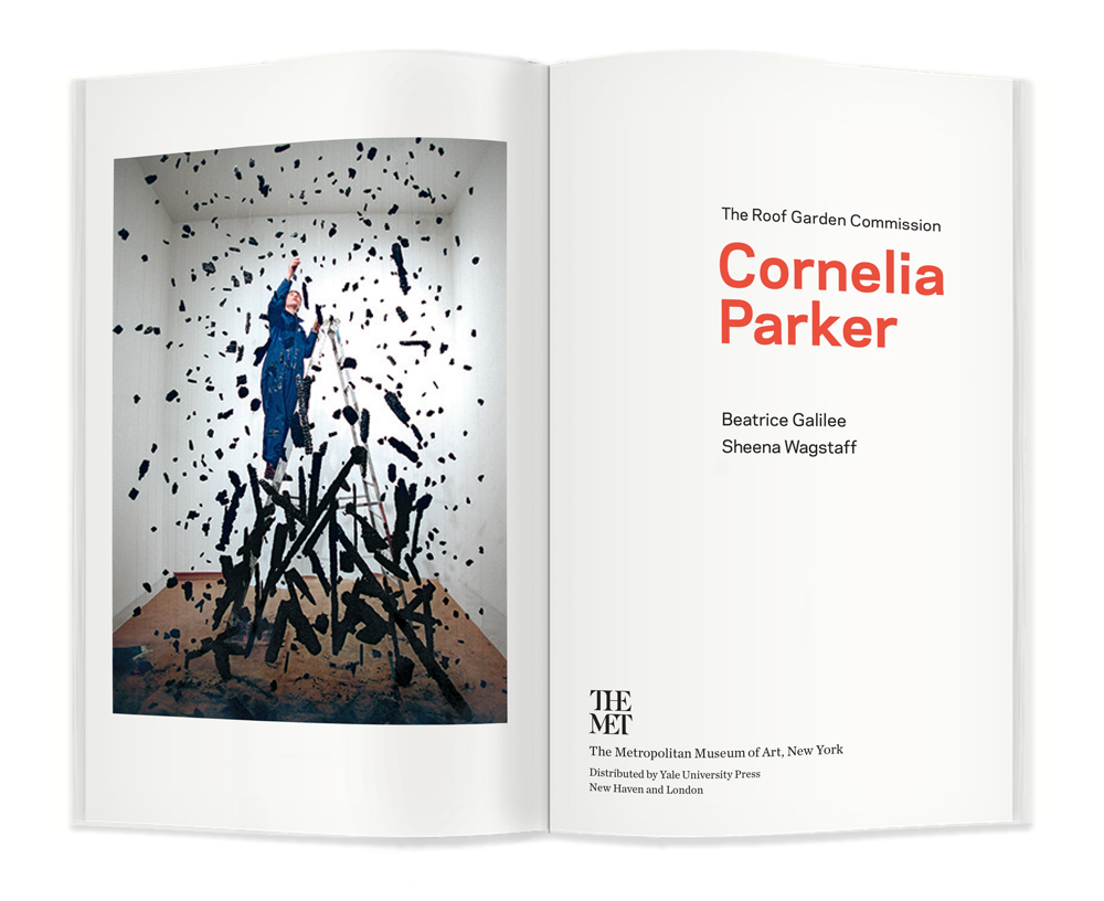Gina Rossi Design book design exhibition catalog museum catalog cornelia parker metropolitan museum of art book