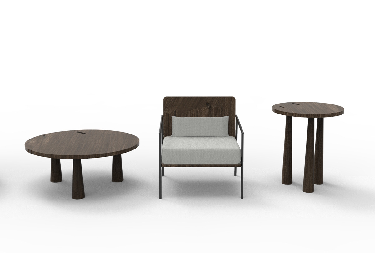 #Design #furniture  #Sustainability  #Thread   #wood
