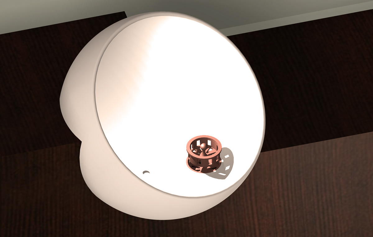 Basin bathroom bubbler FormZ copper plug touch sensitive temperature