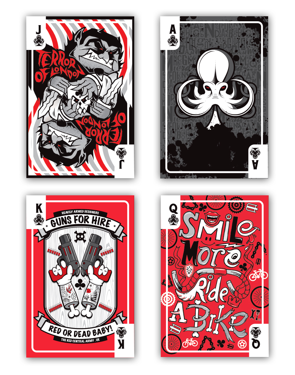 red red central cards ace king queen redcentral bath jack hearts clubs spades diamonds Poker licensing