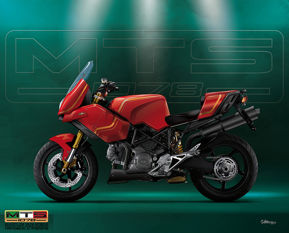 Ducati Multistrada 1100 redesign motorcycles Body panels fairing motorcycle design motorcycle sketch