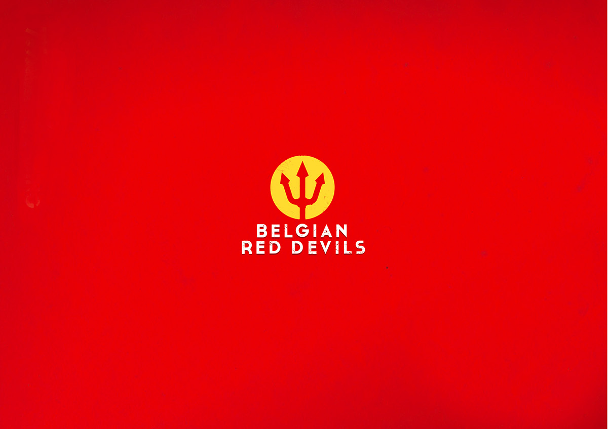 belgian red devils range world cup clothes design brand identity marketing   Advertising  branding 