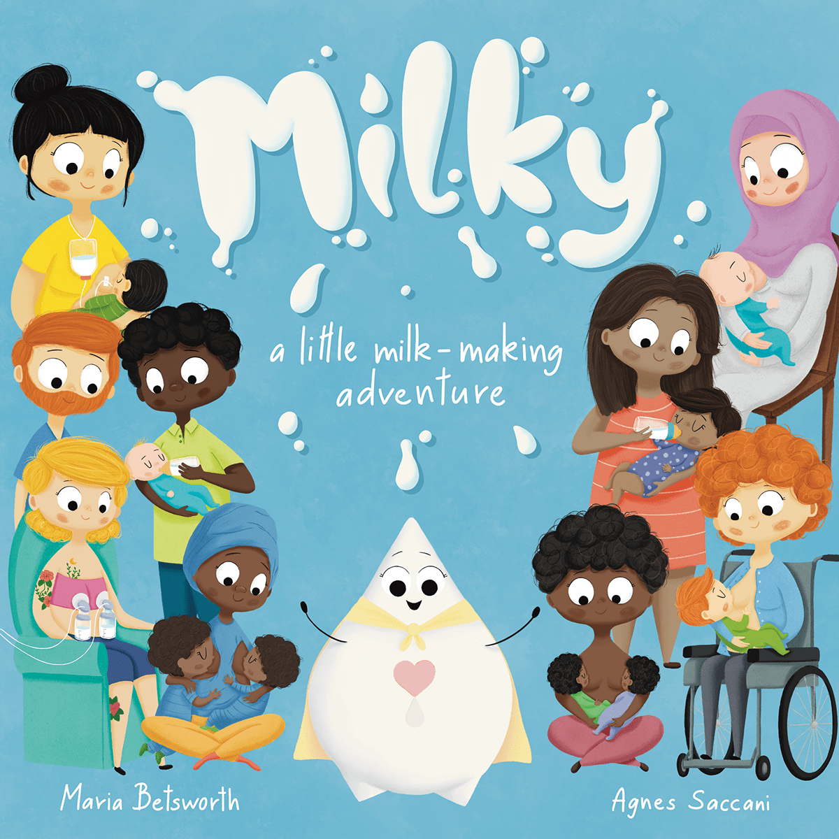 agnessaccani book bookillustration childrensbook Illustrator kidbooks kidlitart milky picturebook Project