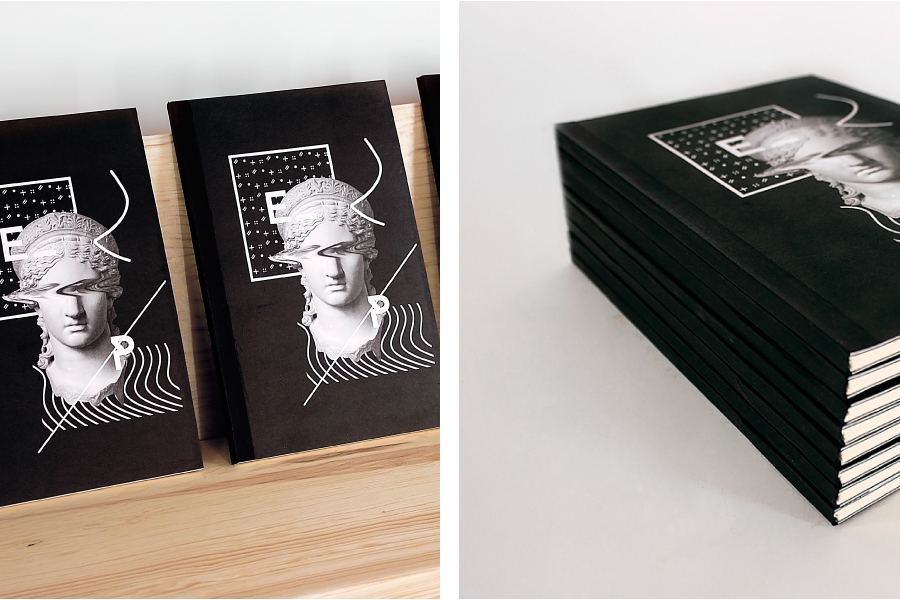 notebook art libreta moleskine Black&white printdesign sketchbook