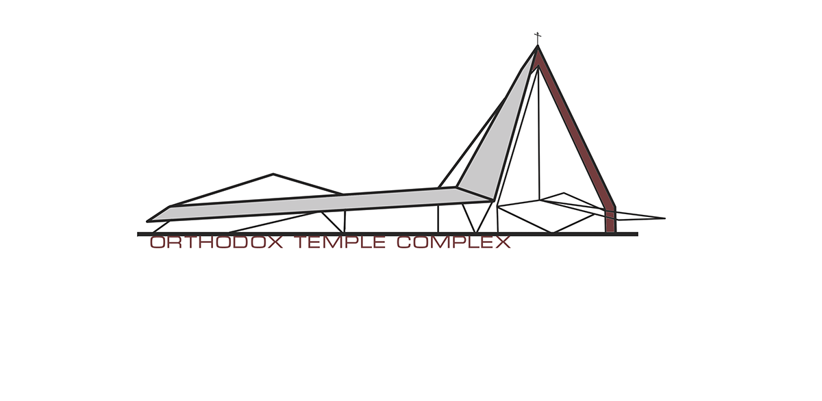 3D temple Orthodox complex iron