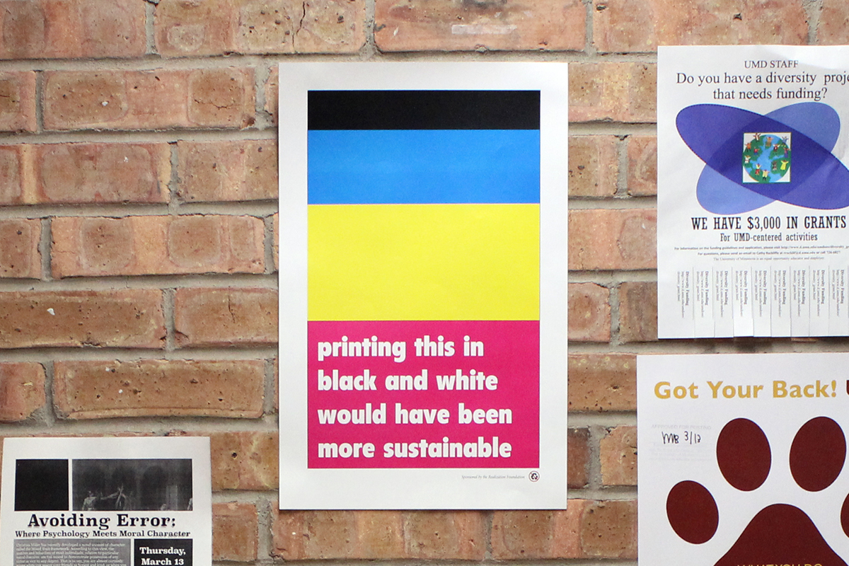 poster Sustainability excess realizations