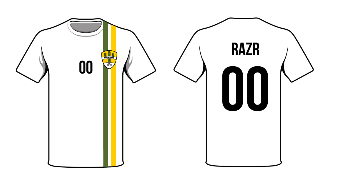soccer team uniform branding  sports design