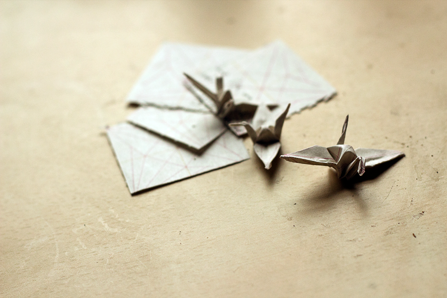 origami   Cranes japanese wish desire dreamscape dream folding pattern notebook