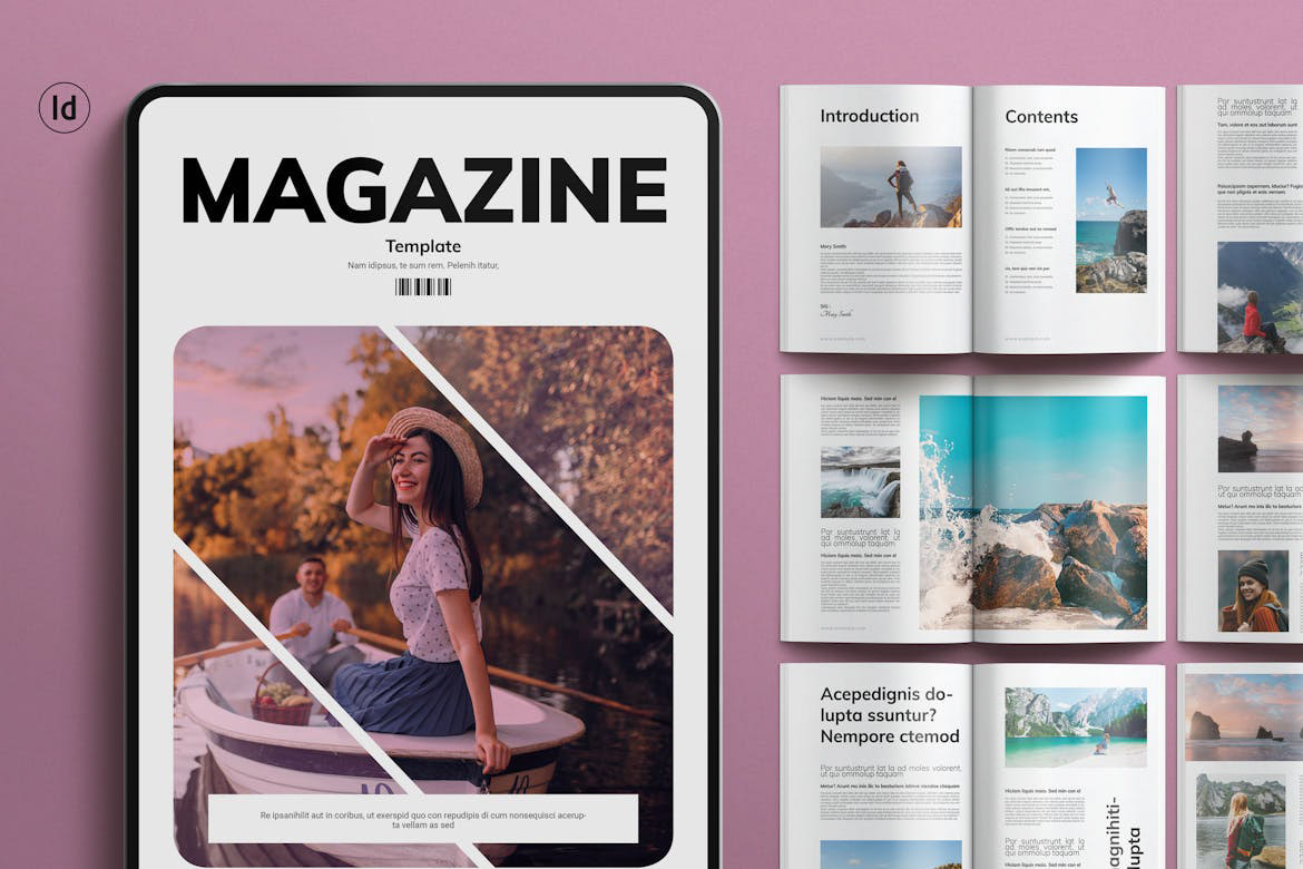 magazine Magazine design Magazine Cover magazine layout editorial editorial design  Layout InDesign print print design 