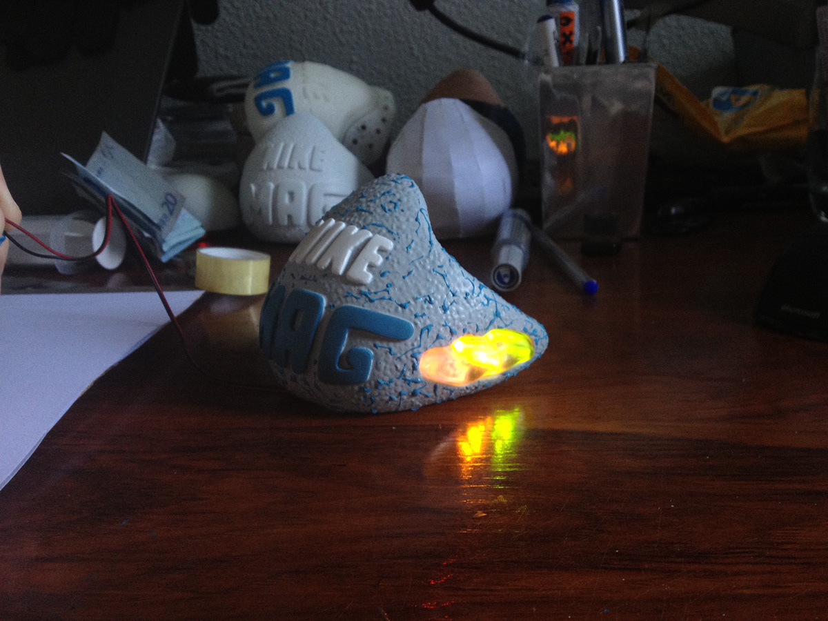 Nike Mag Manuel Rico mold nike air mag marty mc fly bttf back to the futur sneakers shoes