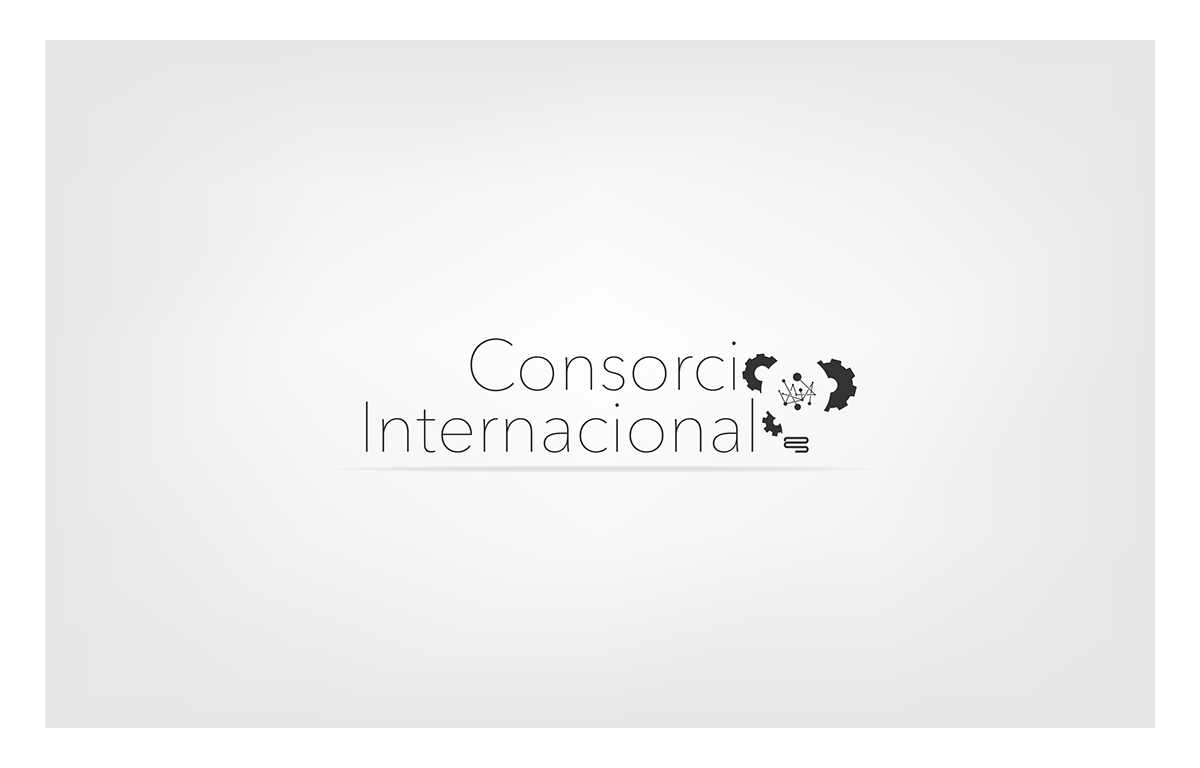 brand diseño grafico logo Estrategia consorcio Formal elegante moderno simple Conexiones redes Identidad Corporativa