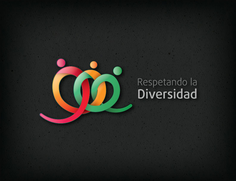 logo brand diversidad Diversity colombia corporative