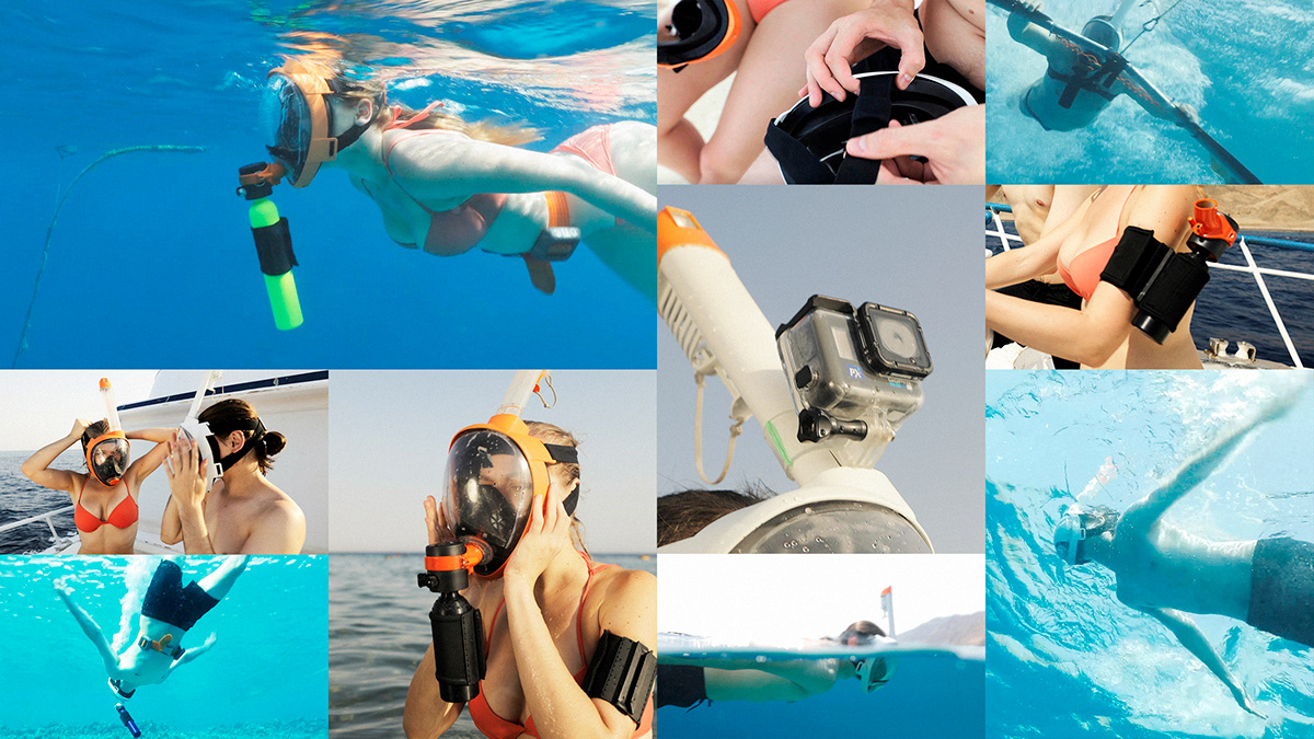 design product design  industrial design  product mask snorkeling diving ukraine seavoice qvarta