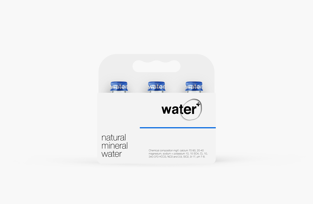 water Packaging branding  logo drink