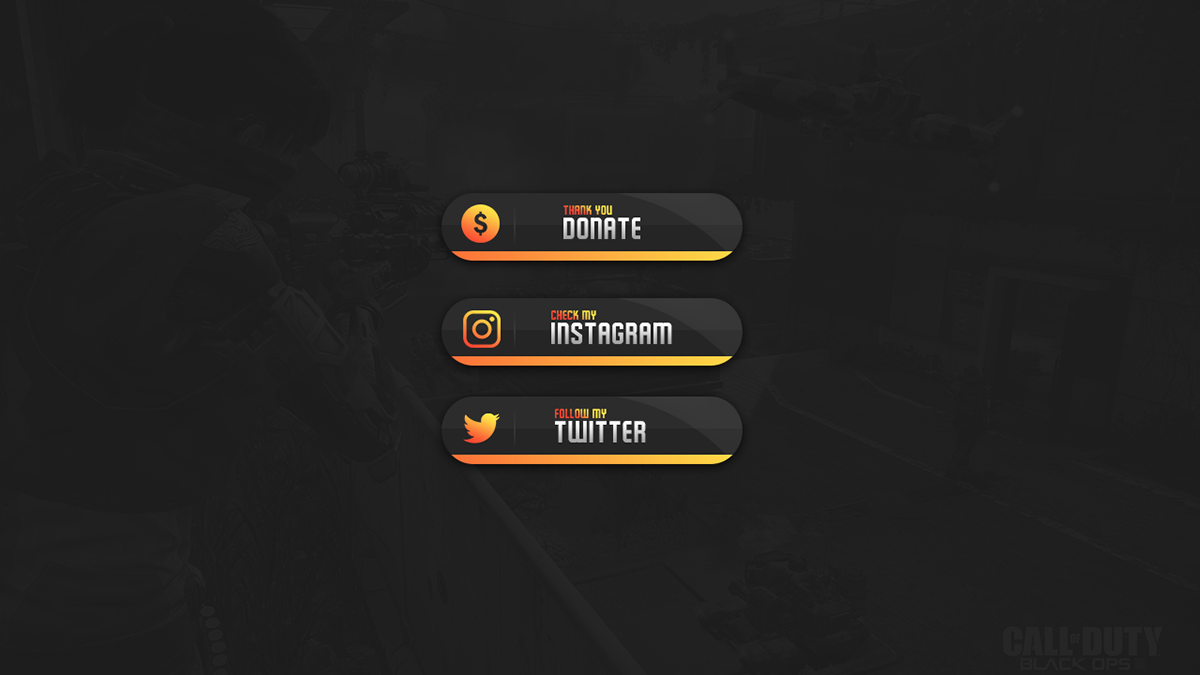 Twitch Overlay free twitch overlay template download templates Twitch package Streaming stream overlay for free