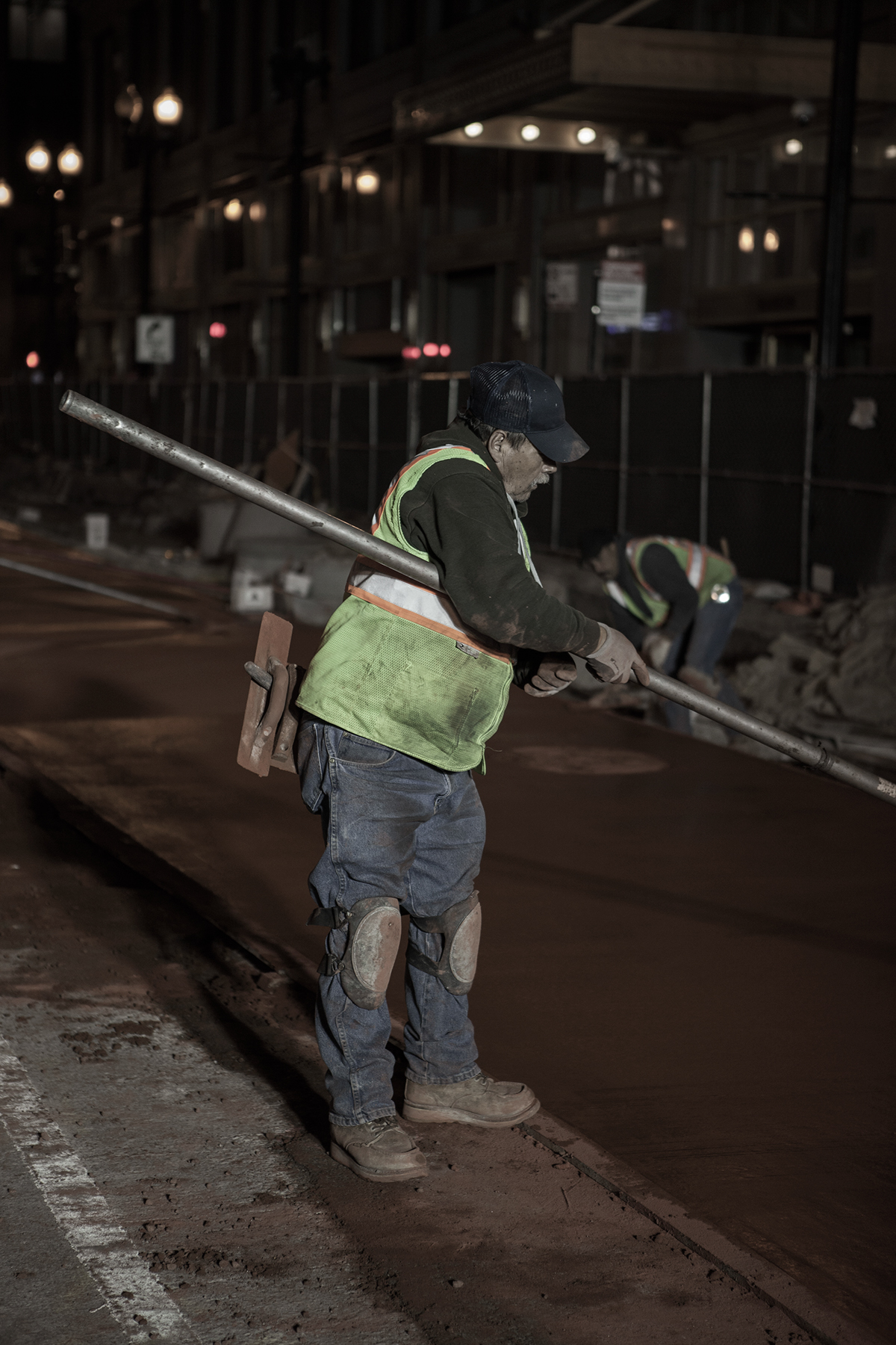Workers job Photography  night Work  road