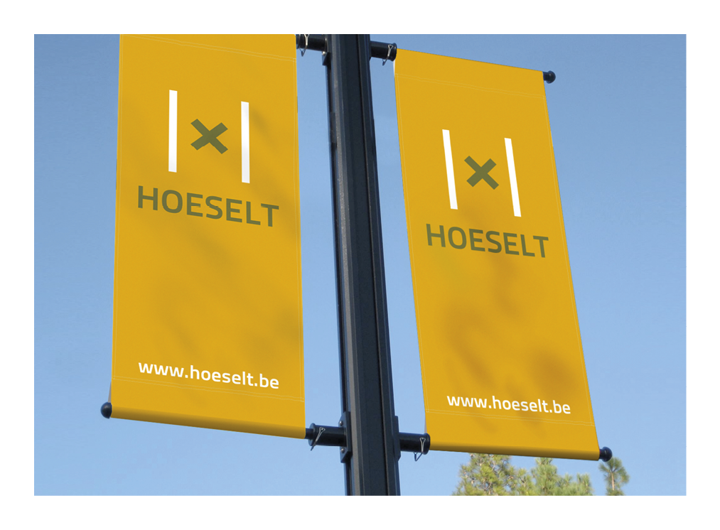 logo hoeselt Limburg Corporate Identity citymarketing